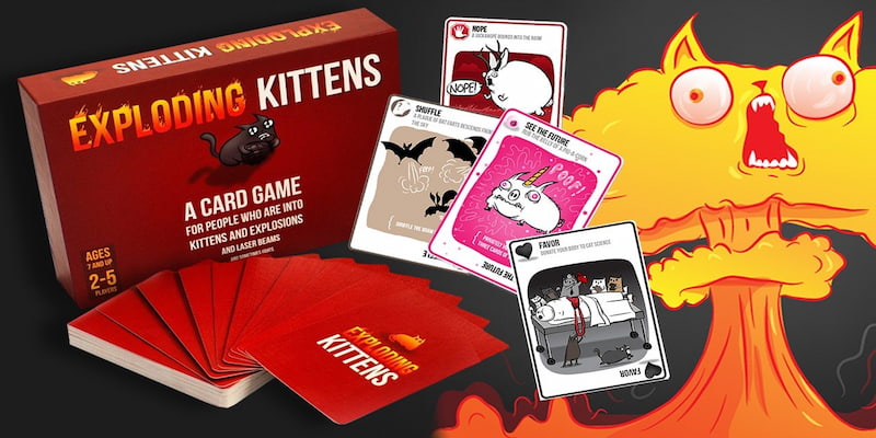 Giới thiệu về game bài mèo nổ ( Exploding Kittens)